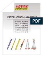 LEVAC Slings Instruction Manual ENGLISH