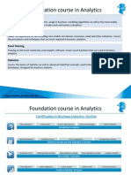 Jigsaw Academy-Foundation Course Topic Details