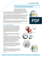 Landauer: Luxel + Dosimeter For X, Gamma, Beta, and Neutron Radiation
