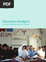 Education Budgets