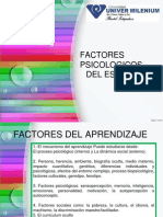 Factores Psicologicos Del Escolar