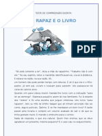 O Rapaz e o Livro - Teste Compreensão Escrita