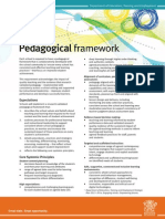 Pedagogical Framework