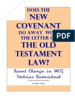 Does The NEW COVENANT Abolished The OLD TESTAMENT LAW?