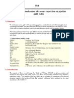 Flaw Sizing Using Mechanized Ultrasonic Inspection On Pipeline Girth Welds