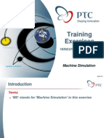 Training Exercises: Machine Simulation