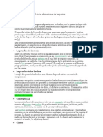 Lograr La Fijación Formal de Las Afirmaciones de Las Partes