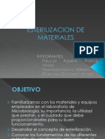 Esterilizacion de Materiales