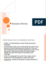 Business Writing