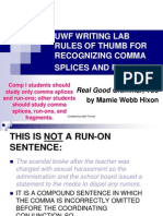 Sentence Errors