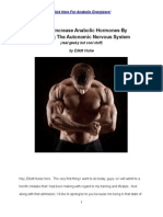 How To Increase Anabolic Hormones by Balancing The Autonomic Nervous System by Elliott Hulse