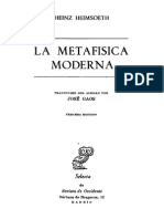 La Metafisica Moderna