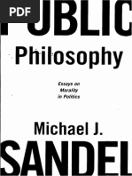 Public Philosophy Essays On Morality in Politics