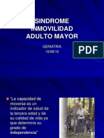 Sd. Inmovilidad