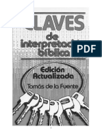 Claves de La Interpretación Bíblica PDF