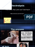 Electrolysis Presentation