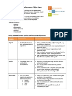 Using ASMART To Set Quality Performance Objectives