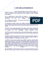 Rule On Dna Evidence