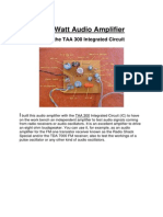 1 W Audio Amplifier