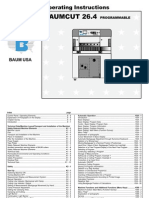 Baumcut 26.4 Programmable