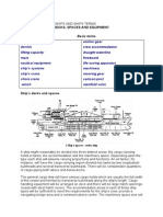 Ship'S Decks, Spaces and Equipment: Unit 3