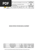 Design Criteria For Mechanical Equipment 4S. 4300 SAI S0003 ISGP G00000 ...