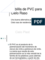 Cielo Raso PVC