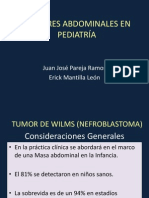 Tumores Abdominales en Pediatría