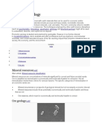 Economic Geology: Mineral Resources