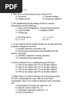 Post Test: CBRC/CDD