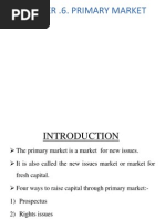 Chapter .6. Primary Market