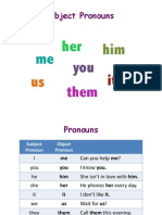 Object Pronouns PDF