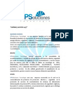 Portafolio de Servicios