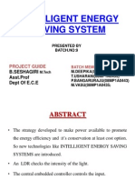 Intelligent Energy Saving System: Project Guide