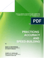 Module 8 Practice Accuracy and Speed Building PDF