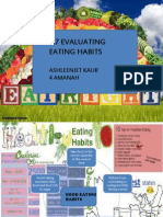 Evaluating Eating Habits