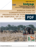 Agricultura de Conservación para Sorgo y Maíz de Temporal en La Zona Media de San Luis Potosí PDF