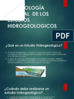 Metodología General de Los Estudios Hidrogeologicos