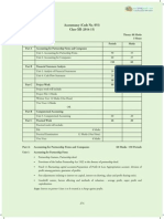 CBSE 2015 Syllabus 12 Accountancy New