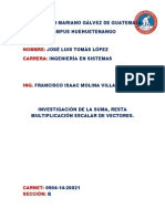 Propiedades de La Suma y Resta de Vectores