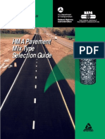 Hot Mixed Asphalt Selection Guide