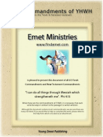 Emet Commandments