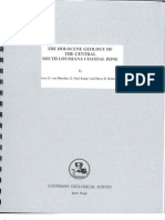 Holocene Geology of The Central South Louisiana Coastal Zone