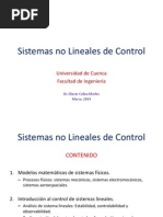 Sistemas No Lineales de Control