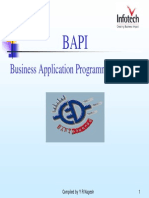 Business Application Programming Interface: Compiled by Y R Nagesh 1