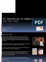 El Sentido de Urgencia PDF