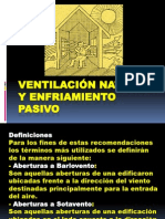 Ventilación Natural y Enfriamiento Pasivo