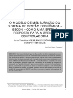 Modelo de Mensuração PDF