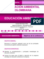 Legislación en Materia de Educación Ambiental - Colombia PDF