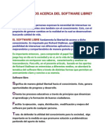 Que Sabemos Software Libre PDF